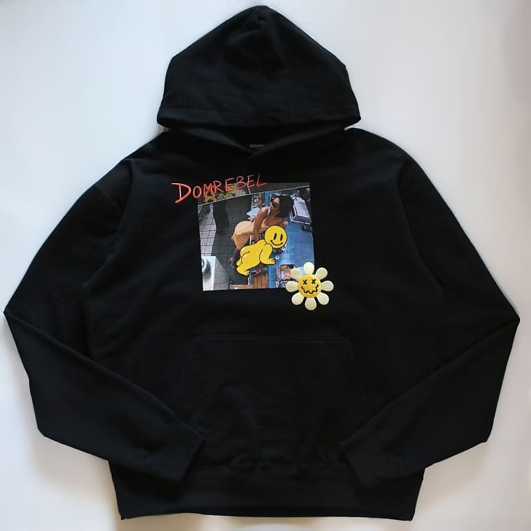 domrebel-booty-pullover hoodie-blk