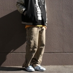 mnml cargo baggy denim 着用画像 1