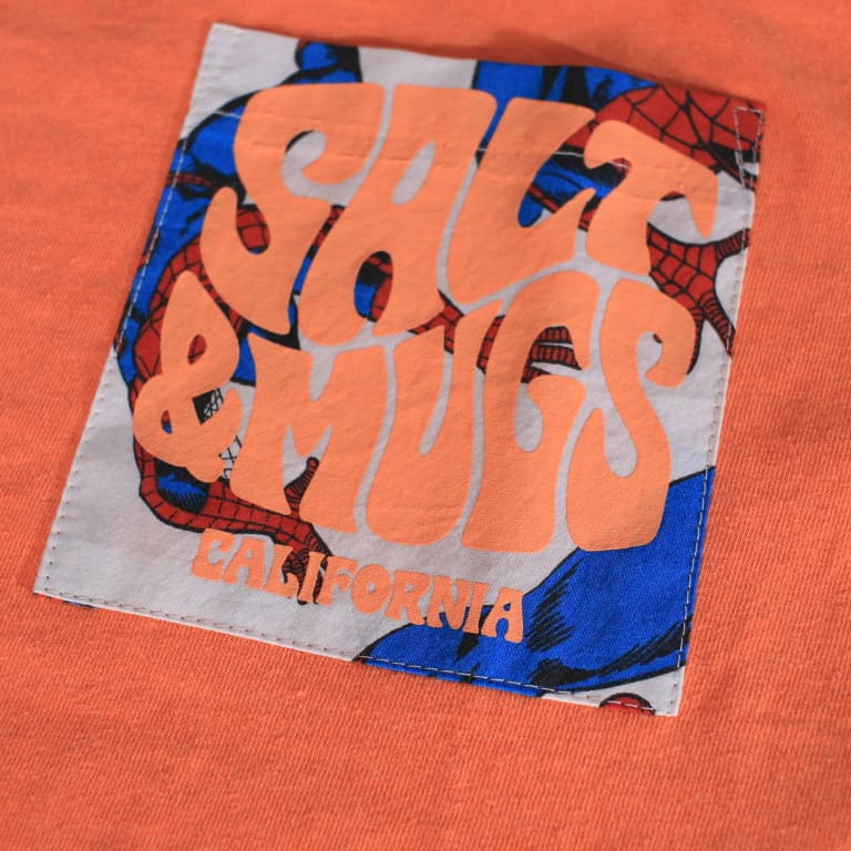 saltandmugs-vintagefablic pocket tee-orange