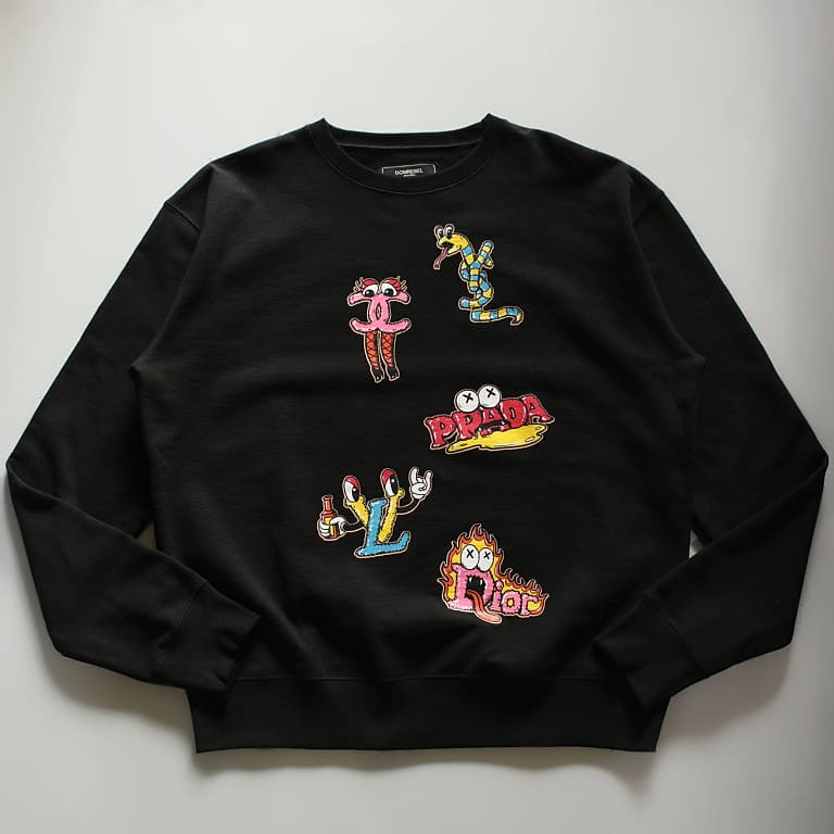 domrebel-luxury-crew sweat