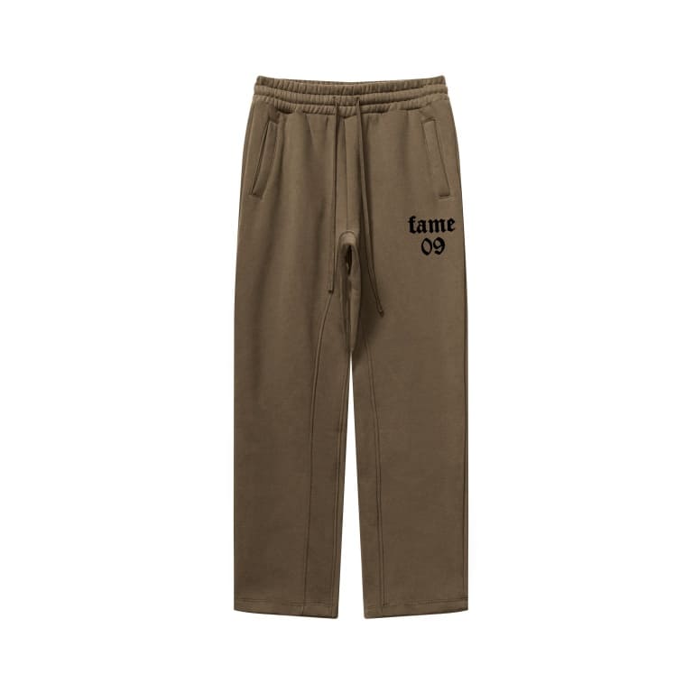 it-fame sweat pants brown