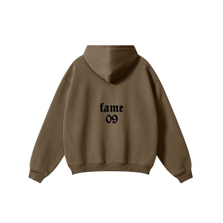 it-fame hoodie-brown